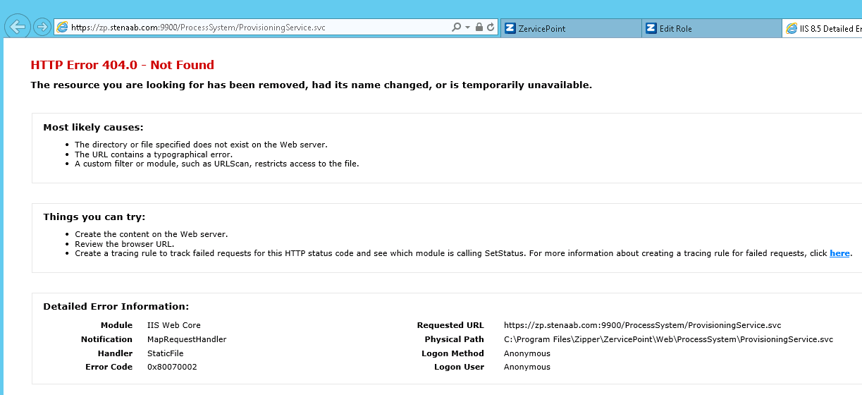 ProvisioningSystem.svc